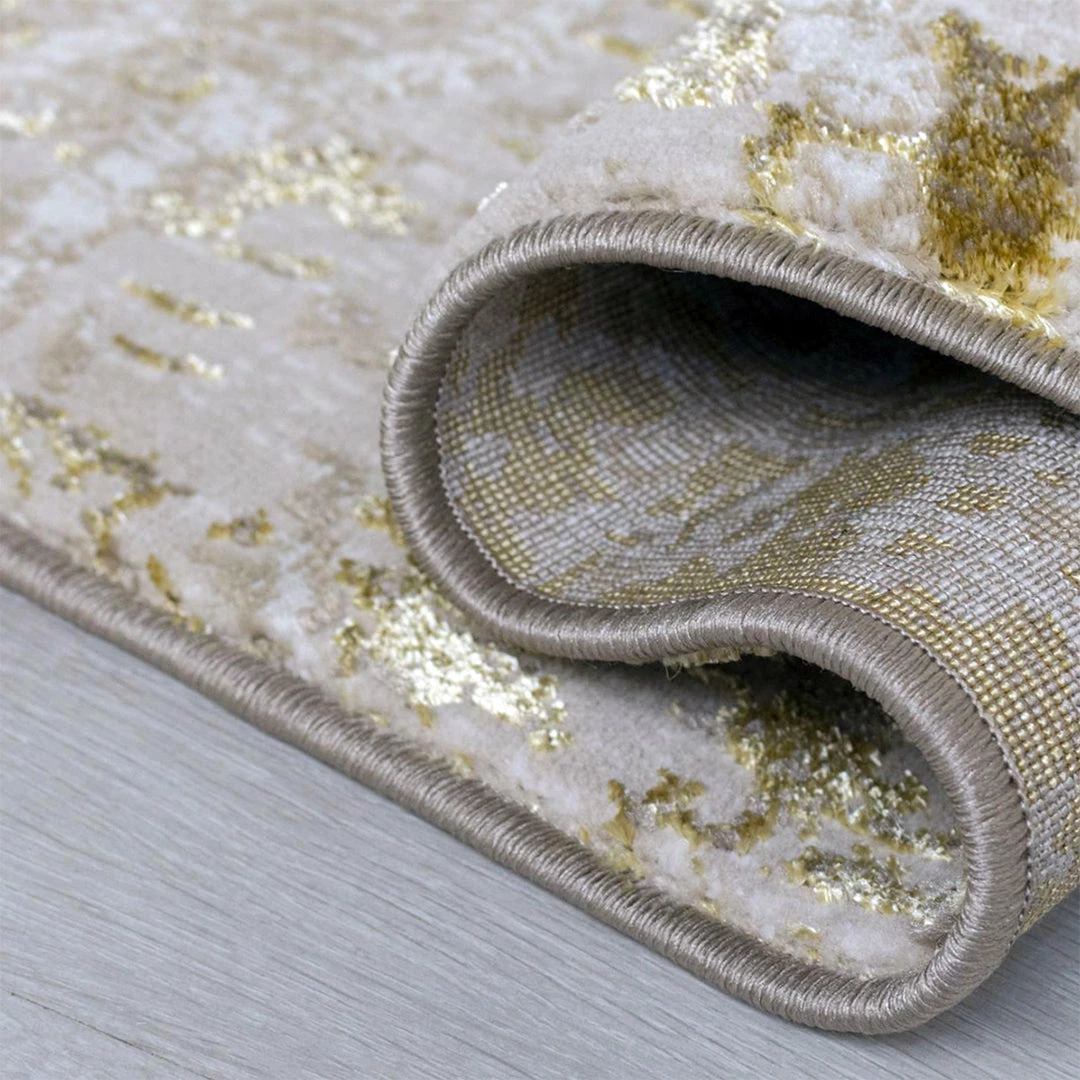 Xrugs Modern Rug Beige Gold Cream Abstract Marble Pattern Large Medium Carpet Area Mat 3 Xrugs Modern Rug Beige Gold Cream Abstract Marble Pattern Large Medium Carpet Area Mat