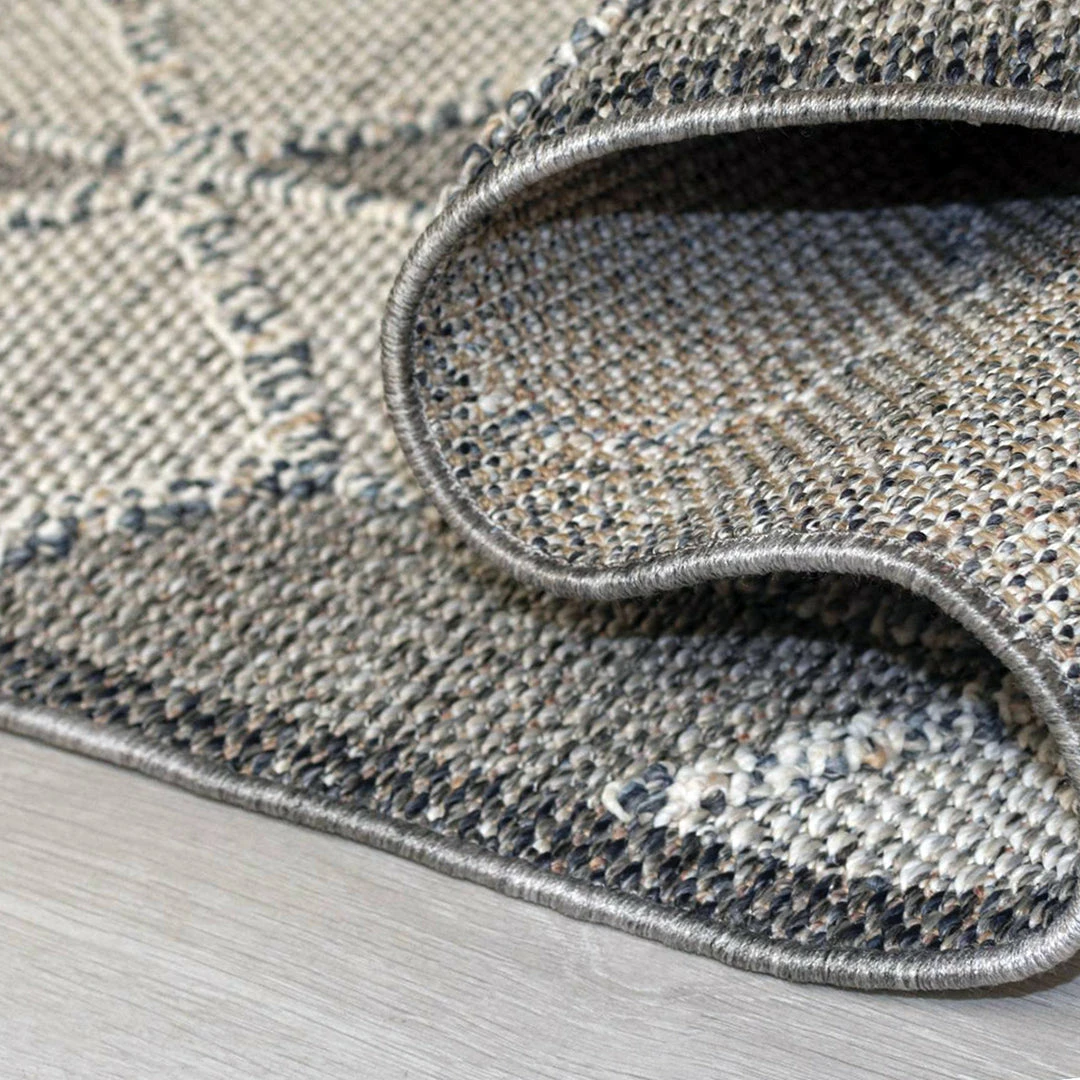 Xrugs Flat Pile Rug Grey Beige Modern Tufted Diamond Geometric Pattern Carpet Area Mat 2 Xrugs Flat Pile Rug Grey Beige Modern Tufted Diamond Geometric Pattern Carpet Area Mat