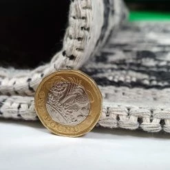 Xrugs Oriental Rug Runner 100% Cotton Natural Hallway Carpet Washable Natural Woven Mat - 75x300cm Cotton Rugs