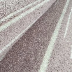 Xrugs Dusty Pink Rug Woven Rug Carpet Small Large Bedroom Living Room Area Mat White Cream Strips 15 Xrugs Dusty Pink Rug Woven Rug Carpet Small Large Bedroom Living Room Area Mat White Cream Strips