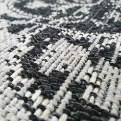 Xrugs Oriental Rug Runner 100% Cotton Natural Hallway Carpet Washable Natural Woven Mat - 75x300cm Cotton Rugs