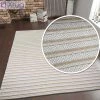 Xrugs Cotton Rug Yellow Mustard Cream Striped Small Large Runner Washable Living Room Bedroom Flat Woven Carpet Area Mat Cotton Rugs