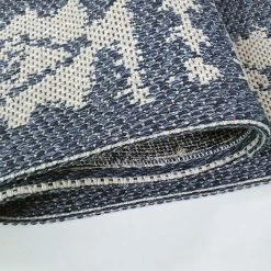 Xrugs Navy Blue Rug 100% Cotton Washable Rugs Runners Moroccan Pattern Flat Weave Area Mat Large Small 17 Xrugs Navy Blue Rug 100% Cotton Washable Rugs Runners Moroccan Pattern Flat Weave Area Mat Large Small