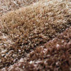 Xrugs Modern Brown Beige Rug Soft Fluffy Living Room Bedroom Carpet Geometric Shaggy Rug Mat Large Small 10 Xrugs Modern Brown Beige Rug Soft Fluffy Living Room Bedroom Carpet Geometric Shaggy Rug Mat Large Small