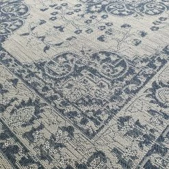 Xrugs Oriental Rug Runner 100% Cotton Natural Hallway Carpet Washable Natural Woven Mat - 75x300cm Cotton Rugs