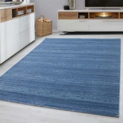 Xrugs Blue Modern Rug For Living Room Plain New Mat Small X Large Room Lounge Carpets