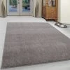 Xrugs Beige Rug New Modern Plain Woven Low Pile Carpet For Lining Room Area Runner Mat