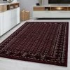 Xrugs Traditional Rug Red Black Beige Border Design Carpet Oriental Bedroom Lounge Mat Modern