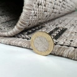 Xrugs Modern Grey Rug Flat Weave Jute Look Sisal Look Rug Carpet Runner Floor Mat Small Large New Kitchen