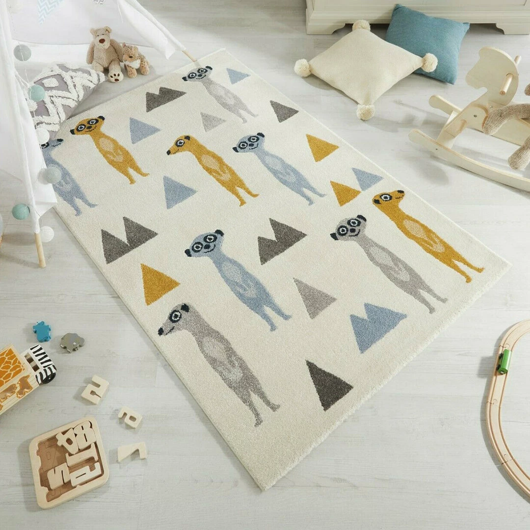 Xrug Childrens Animal Rug Cream Kids Nursery Carpet Baby Bedroom Mat 80x120 120x170 1 Xrug Childrens Animal Rug Cream Kids Nursery Carpet Baby Bedroom Mat 80x120 120x170