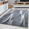 Xrugs Modern Rug Grey Black Abstract Pattern Bedroom Carpets Small X Large Runner Mat