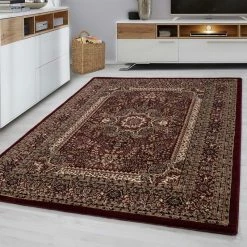 Xrugs Traditional Rugs Red Beige Oriental Pattern Mat Small Extra Large Room Floor Mat Modern
