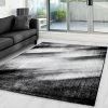 Xrugs Abstract Rug Modern Black Grey White Shabby Chic Mats Bedroom Area Carpet Runner