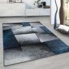 Xrugs Abstract Rug Modern Grey Blue Geometric Carpet Small Large Living Room Hall Mats