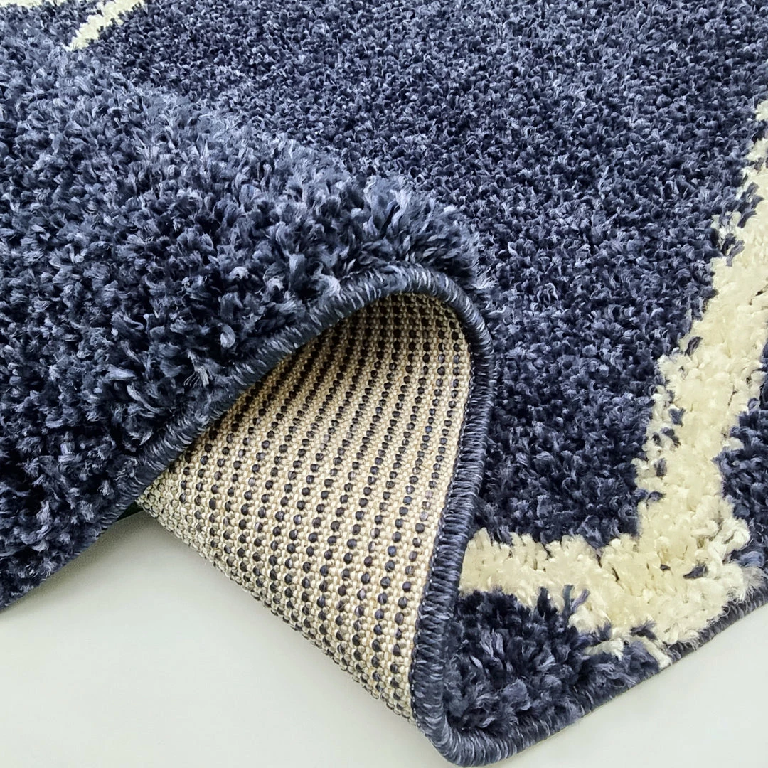 Xrug Shaggy Rug Navy Blue Fluffy Soft Thick Large Small Dimaond Carpet For Living Room Bedroom 2 Xrug Shaggy Rug Navy Blue Fluffy Soft Thick Large Small Dimaond Carpet For Living Room Bedroom