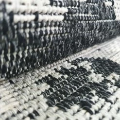 Xrugs Oriental Rug Runner 100% Cotton Natural Hallway Carpet Washable Natural Woven Mat - 75x300cm Cotton Rugs