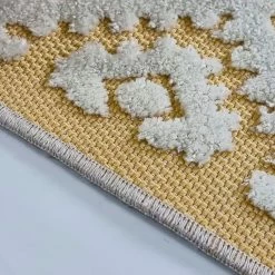 Xrug Outdoor Rugs Outdoor Rug Yellow Cream Diamond Large XL Small For Garden Patios Decking Gazebo Soft Woven Geometric Mat 8 Xrug Outdoor Rugs Outdoor Rug Yellow Cream Diamond Large XL Small For Garden Patios Decking Gazebo Soft Woven Geometric Mat