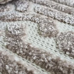 Xrug Outdoor Rugs Outdoor Rug Beige Cream Large XL Small For Garden Patios Decking Gazebo Soft Woven Greek Key Geometric Mat