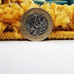Xrug Mustard Fluffy Rug Yellow Shaggy Soft Thick Large Small Dimaond Carpet For Living Room Bedroom