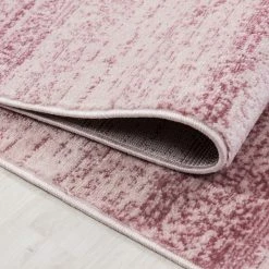Xrugs Pink Rug New Modern Living Room Carpet Small X Large Woven Short Pile Area Mats