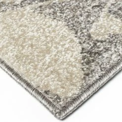 Xrugs Modern Rug Grey Ivory Nature Pattern Floor Mat Small Large Bedroom Lounge Carpet