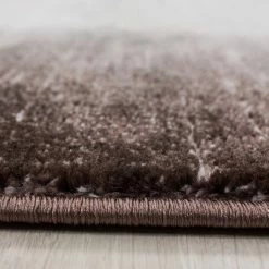 Xrugs Modern Rug Brown And Beige Border Design Mat Runner Lounge Carpet Small Large XL