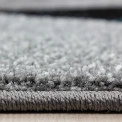 Xrugs Check Rugs Modern Grey Blue Ceometric Pattern Mat Small Extra Large Room Carpets