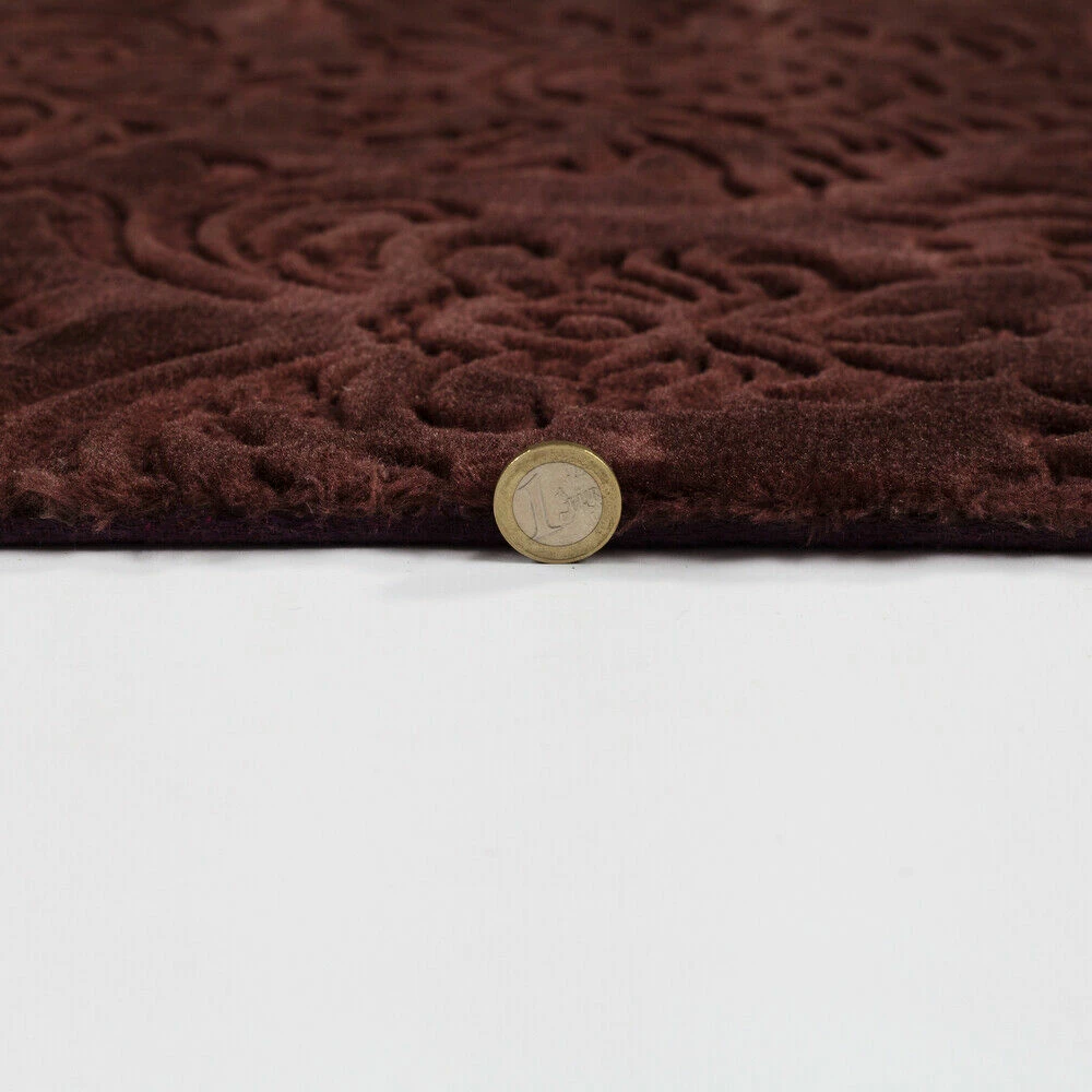 Xrugs Mauve Purple Rug Damask Stile Floral Oriental Carpet Living Room Bedroom Rug Mat 2 Xrugs Mauve Purple Rug Damask Stile Floral Oriental Carpet Living Room Bedroom Rug Mat