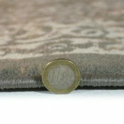 Xrugs Grey Oriental Rug Small Large Floral Pattern New Mat Low Pile Living Room Carpet