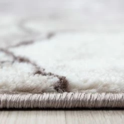 Xrugs Abstract Rug Brown Beige Modern Designer Mat Small Large Living Room Carpet Hall