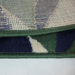 Xrugs Geometric Rugs Modern Teal Blue Floor Carpet Small Large Living Room Lounge Mats