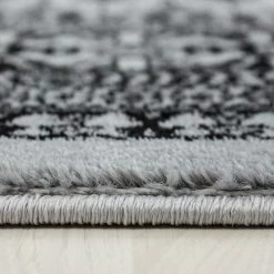 Xrugs Modern Oriental Rugs Grey Black Border Design Pattern Carpet Small Large Room Floor Mat