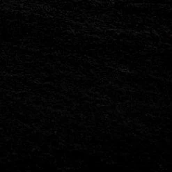 Xrugs Black Fluffy Rug Plain Deep Pile Shaggy Carpet Modern Living Room Area Mat Round