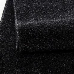 Xrugs Plain Rug Black And Grey Modern Carpet Small Extra Large Bedroom Hallway Mat New 9 Xrugs Plain Rug Black And Grey Modern Carpet Small Extra Large Bedroom Hallway Mat New