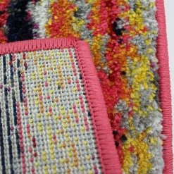 Xrugs Multi Colour Rug Striped Pattern Floor Mat Smal Large Living Room Bedroom Carpet