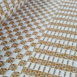 Xrugs Cotton Rugs Small Extra Large Runners Mustard Yellow Cream White Washable Flat Weave Carpets Striped Woven Area Mats