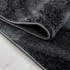 Xrugs Modern Rug Black Grey Bue Abstract Pattern Carpet Small X Large Bedroom Hall Mat