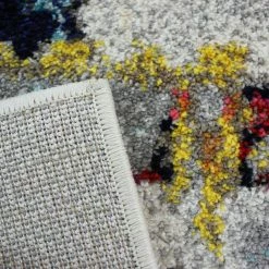 Xrugs Abstract Rug Woven Multi Colour Modern Pattern Mat For Living Room Lounge Carpet