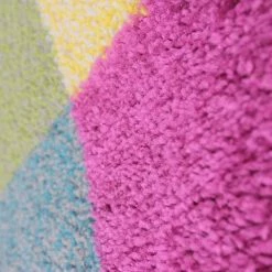 Xrugs Geometric Rug Multi Colour Checkered Pattern Carpet Small Large Modern Room Mats