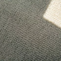 Xrugs Grey Union Jack Rug Large 160x220 UK Flag Rugs Easy Care Carpets Floor Mat Black Cream Pattern New