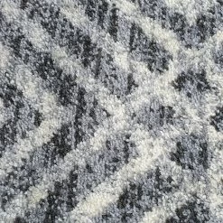 Xrugs Modern Cream And Grey Rug Aztec Patterned Woven Soft Carpet Small Large Bedroom Living Room Rug Floor Area Mat