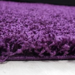 Xrugs Shaggy Rugs Purple Fluffy Deep Pile Carpet Modern Plain Bedroom Floor Lounge Mat 8 Xrugs Shaggy Rugs Purple Fluffy Deep Pile Carpet Modern Plain Bedroom Floor Lounge Mat