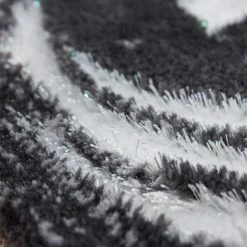 Xrugs Traditional Rug Modern Black Grey Pink Pattern Mat Dining Room Hall Check Carpet