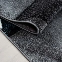 Xrugs Check Rugs Modern Grey Blue Ceometric Pattern Mat Small Extra Large Room Carpets