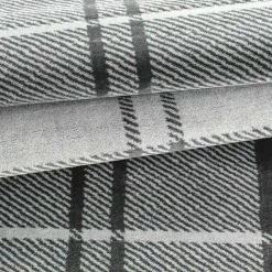 Xrugs Grey Check Rug Modern Geometric Pattern Mat Small Large Dining Room Area Carpets