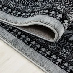 Xrugs Modern Oriental Rugs Grey Black Border Design Pattern Carpet Small Large Room Floor Mat 9 Xrugs Modern Oriental Rugs Grey Black Border Design Pattern Carpet Small Large Room Floor Mat