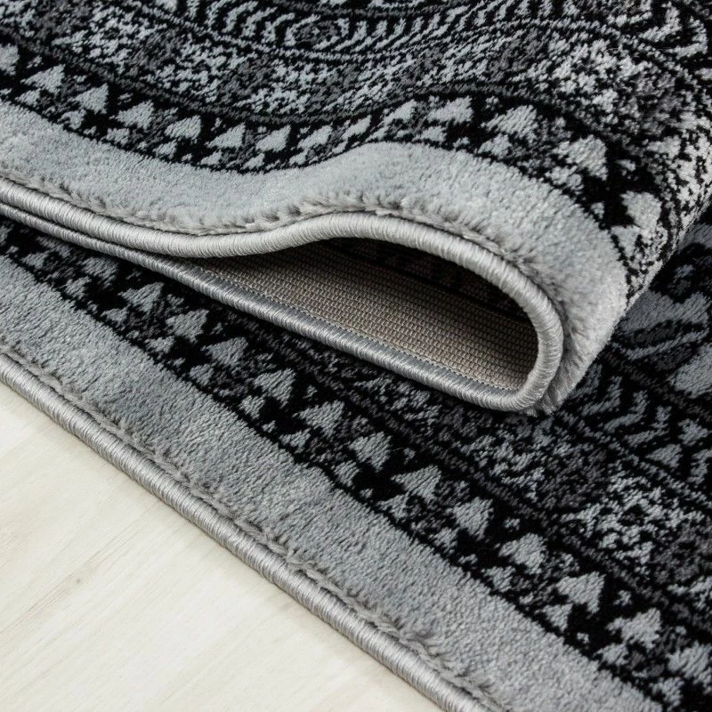 Xrugs Modern Oriental Rugs Grey Black Border Design Pattern Carpet Small Large Room Floor Mat 3 Xrugs Modern Oriental Rugs Grey Black Border Design Pattern Carpet Small Large Room Floor Mat