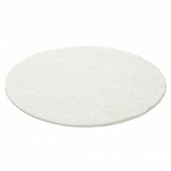 Xrugs Modern White Cream Shaggy Rug 50mm Long Pile Fluffy Carpet Extra Large Small Circle Round Mat For Living Room Bedroom 11 Xrugs Modern White Cream Shaggy Rug 50mm Long Pile Fluffy Carpet Extra Large Small Circle Round Mat For Living Room Bedroom