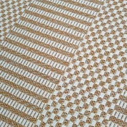 Xrugs Cotton Rugs Small Extra Large Runners Mustard Yellow Cream White Washable Flat Weave Carpets Striped Woven Area Mats