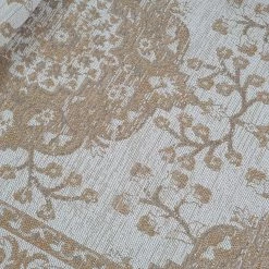 Xrugs Cotton Rug Cream Beige 100% Natural Vintage Oriental Pattern Large Small Living Room Bedroom Carpet Mat Cotton Rugs